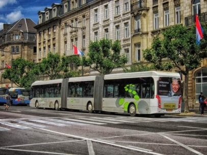 ルクセンブルクのシティーバス